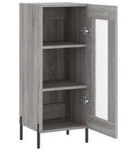 Sideboard Grau Sonoma 34,5x34x90 cm Holzwerkstoff