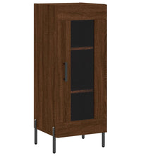 Sideboard Braun Eichen-Optik 34,5x34x90 cm Holzwerkstoff
