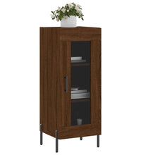 Sideboard Braun Eichen-Optik 34,5x34x90 cm Holzwerkstoff