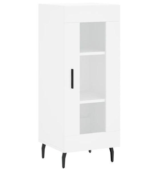 Sideboard Weiß 34,5x34x90 cm Holzwerkstoff