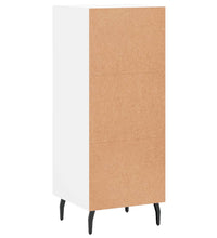 Sideboard Weiß 34,5x34x90 cm Holzwerkstoff