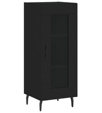 Sideboard Schwarz 34,5x34x90 cm Holzwerkstoff