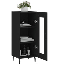 Sideboard Schwarz 34,5x34x90 cm Holzwerkstoff