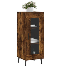 Sideboard Räuchereiche 34,5x34x90 cm Holzwerkstoff