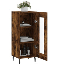 Sideboard Räuchereiche 34,5x34x90 cm Holzwerkstoff