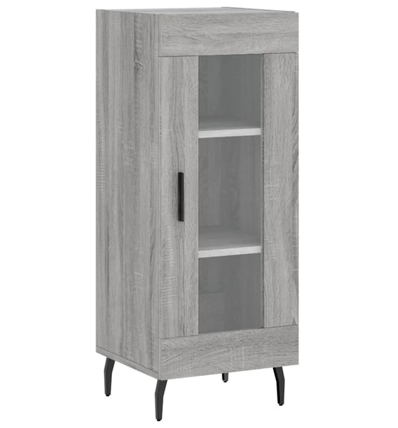 Sideboard Grau Sonoma 34,5x34x90 cm Holzwerkstoff