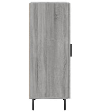 Sideboard Grau Sonoma 34,5x34x90 cm Holzwerkstoff