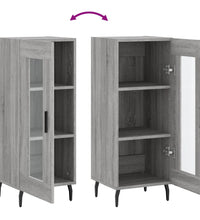 Sideboard Grau Sonoma 34,5x34x90 cm Holzwerkstoff