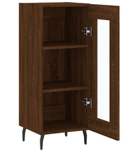 Sideboard Braun Eichen-Optik 34,5x34x90 cm Holzwerkstoff