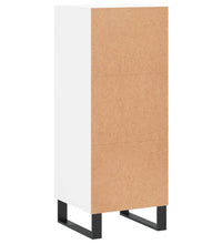 Sideboard Weiß 34,5x34x90 cm Holzwerkstoff