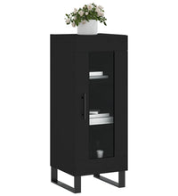 Sideboard Schwarz 34,5x34x90 cm Holzwerkstoff