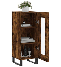 Sideboard Räuchereiche 34,5x34x90 cm Holzwerkstoff