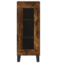 Sideboard Räuchereiche 34,5x34x90 cm Holzwerkstoff