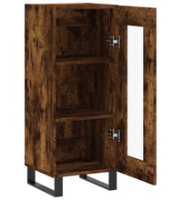Sideboard Räuchereiche 34,5x34x90 cm Holzwerkstoff