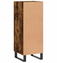 Sideboard Räuchereiche 34,5x34x90 cm Holzwerkstoff