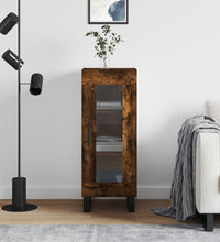 Sideboard Räuchereiche 34,5x34x90 cm Holzwerkstoff