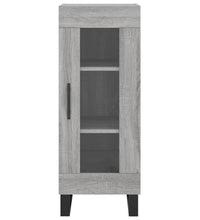 Sideboard Grau Sonoma 34,5x34x90 cm Holzwerkstoff