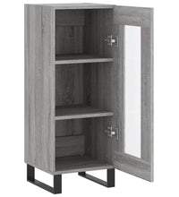 Sideboard Grau Sonoma 34,5x34x90 cm Holzwerkstoff