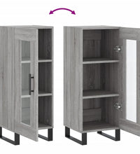 Sideboard Grau Sonoma 34,5x34x90 cm Holzwerkstoff