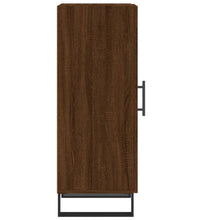 Sideboard Braun Eichen-Optik 34,5x34x90 cm Holzwerkstoff