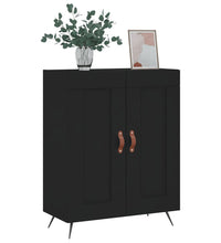 Sideboard Schwarz 69,5x34x90 cm Holzwerkstoff