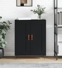 Sideboard Schwarz 69,5x34x90 cm Holzwerkstoff