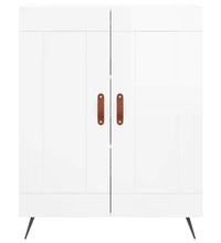 Sideboard Hochglanz-Weiß 69,5x34x90 cm Holzwerkstoff