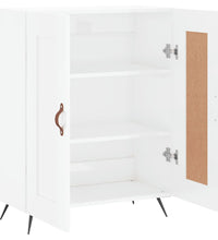 Sideboard Hochglanz-Weiß 69,5x34x90 cm Holzwerkstoff