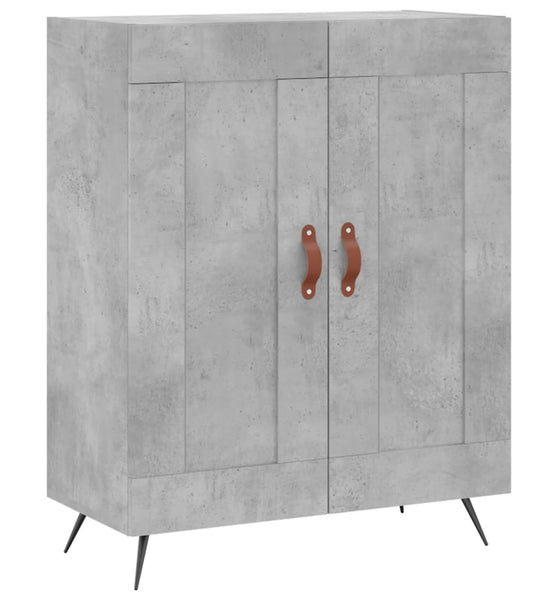 Sideboard Betongrau 69,5x34x90 cm Holzwerkstoff