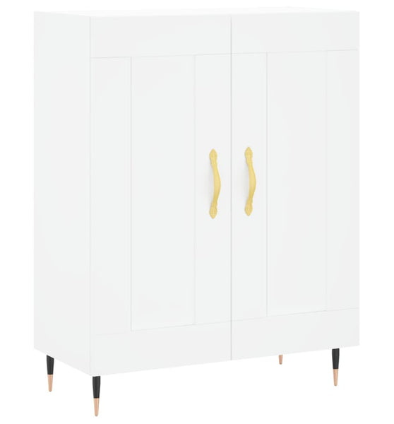 Sideboard Weiß 69,5x34x90 cm Holzwerkstoff