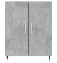 Sideboard Betongrau 69,5x34x90 cm Holzwerkstoff