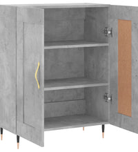 Sideboard Betongrau 69,5x34x90 cm Holzwerkstoff