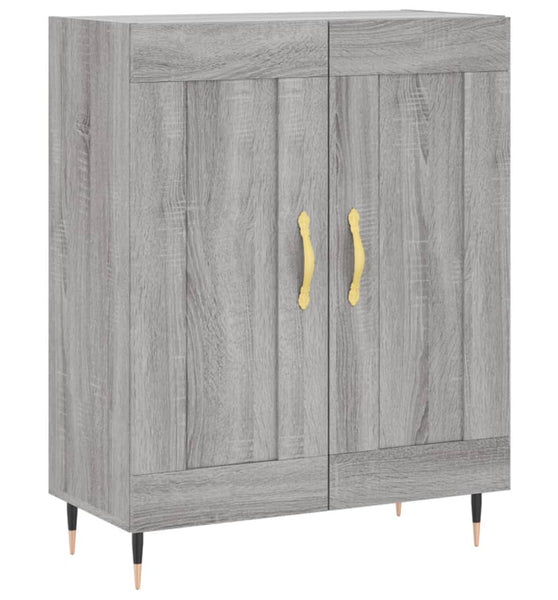 Sideboard Grau Sonoma 69,5x34x90 cm Holzwerkstoff