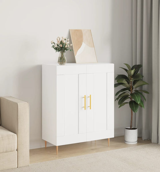 Sideboard Weiß 69,5x34x90 cm Holzwerkstoff