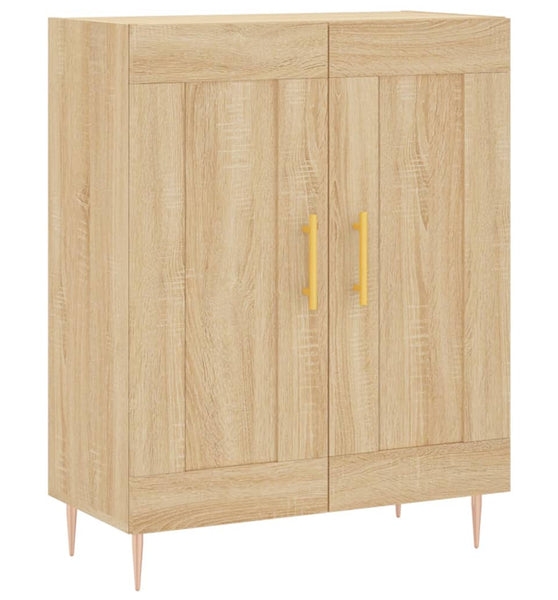Sideboard Sonoma-Eiche 69,5x34x90 cm Holzwerkstoff