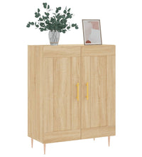 Sideboard Sonoma-Eiche 69,5x34x90 cm Holzwerkstoff