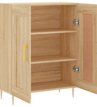 Sideboard Sonoma-Eiche 69,5x34x90 cm Holzwerkstoff