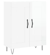 Sideboard Hochglanz-Weiß 69,5x34x90 cm Holzwerkstoff