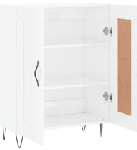 Sideboard Hochglanz-Weiß 69,5x34x90 cm Holzwerkstoff