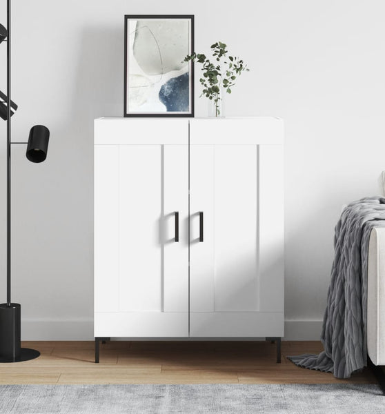 Sideboard Weiß 69,5x34x90 cm Holzwerkstoff