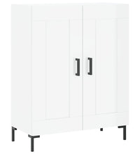 Sideboard Hochglanz-Weiß 69,5x34x90 cm Holzwerkstoff