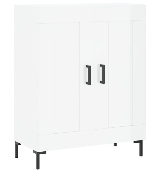 Sideboard Hochglanz-Weiß 69,5x34x90 cm Holzwerkstoff
