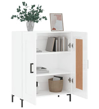 Sideboard Hochglanz-Weiß 69,5x34x90 cm Holzwerkstoff