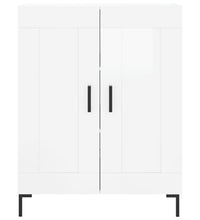 Sideboard Hochglanz-Weiß 69,5x34x90 cm Holzwerkstoff