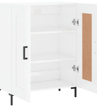 Sideboard Hochglanz-Weiß 69,5x34x90 cm Holzwerkstoff