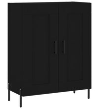 Sideboard Schwarz 69,5x34x90 cm Holzwerkstoff