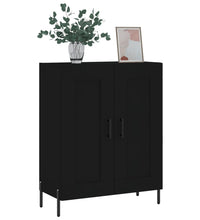 Sideboard Schwarz 69,5x34x90 cm Holzwerkstoff