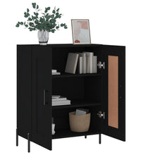 Sideboard Schwarz 69,5x34x90 cm Holzwerkstoff