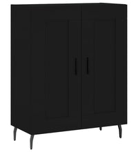 Sideboard Schwarz 69,5x34x90 cm Holzwerkstoff