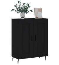 Sideboard Schwarz 69,5x34x90 cm Holzwerkstoff